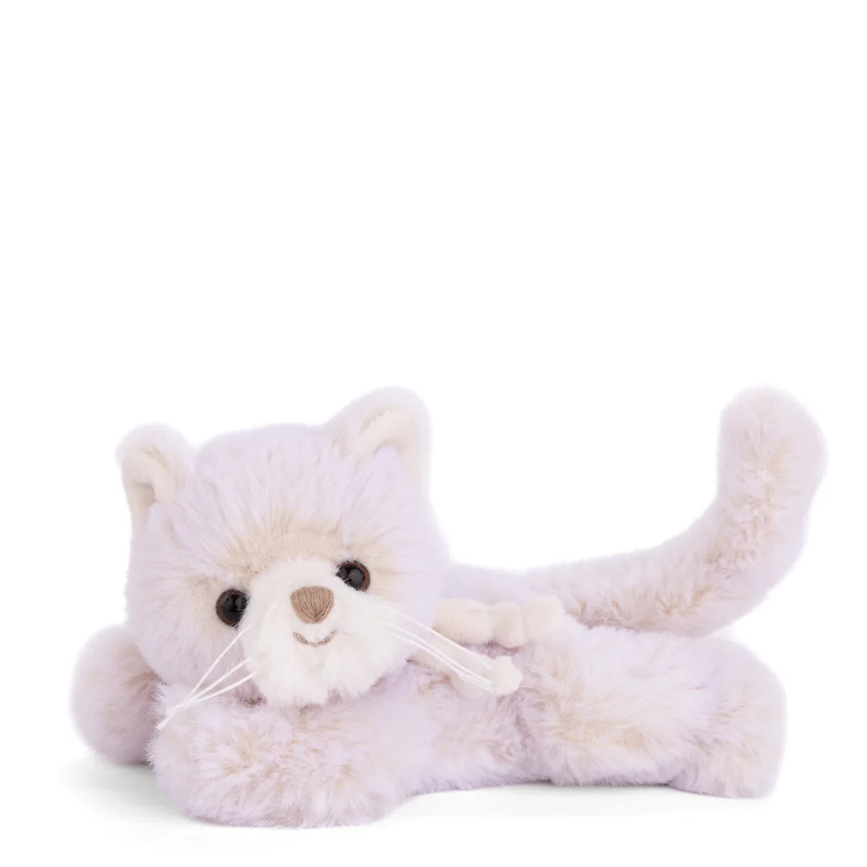 Bukowski Bears: Cozy Cat - White 8"